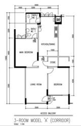 Blk 284 Tampines Street 22 (Tampines), HDB 3 Rooms #499122531